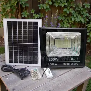 Outdoor Security 200w Watts Ip67 Dusk to Dawn Led Solar Flood Light