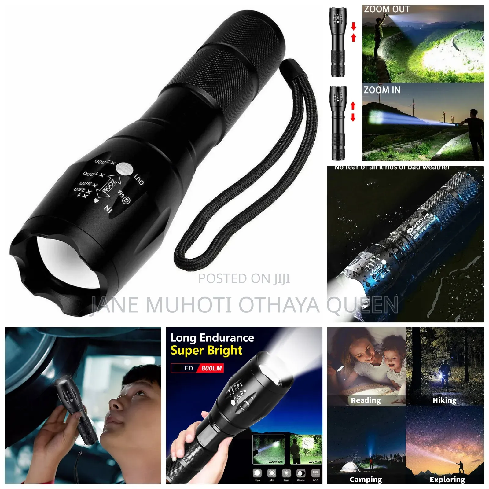 *Super Bright Tactical Led Flashlight/Torch