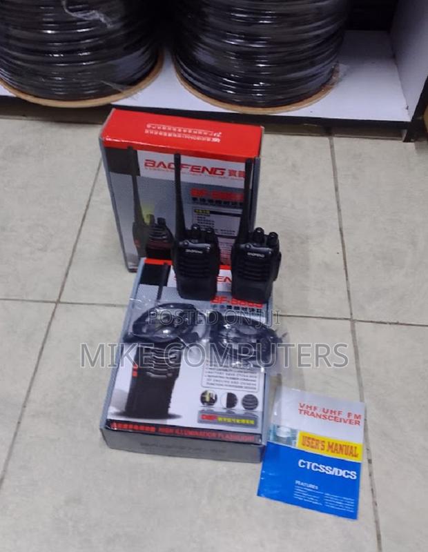 Baofeng Walkie Talkie Radio Calls 2 Pieces Premium 3-5km Range Device