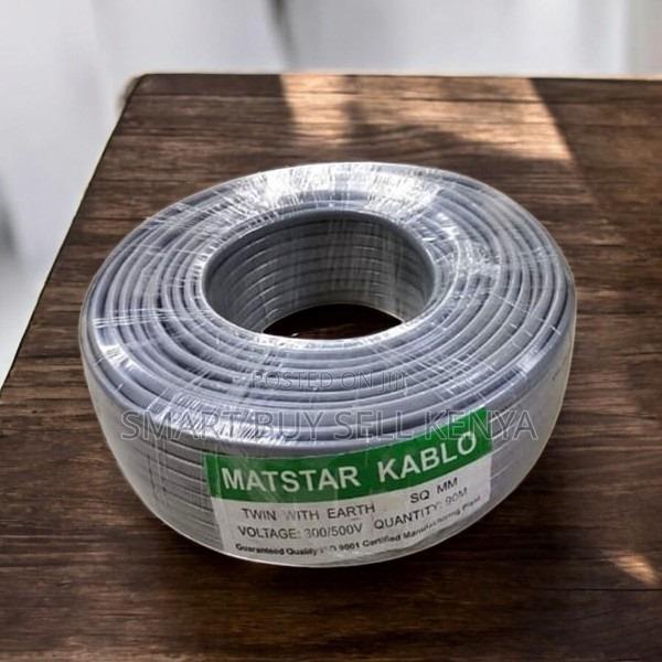 Premium 2.5mm Twin With Earth Electrical Cable PVC Insulated Strong
