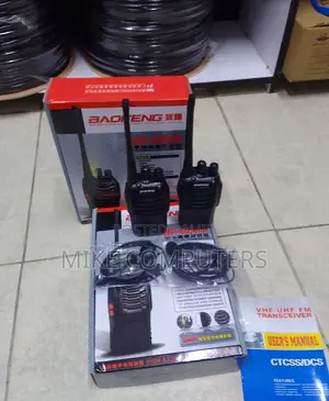 Baofeng Bf-888s 5km Range 2-Way Radio Walkie Talkie Portable - Pair