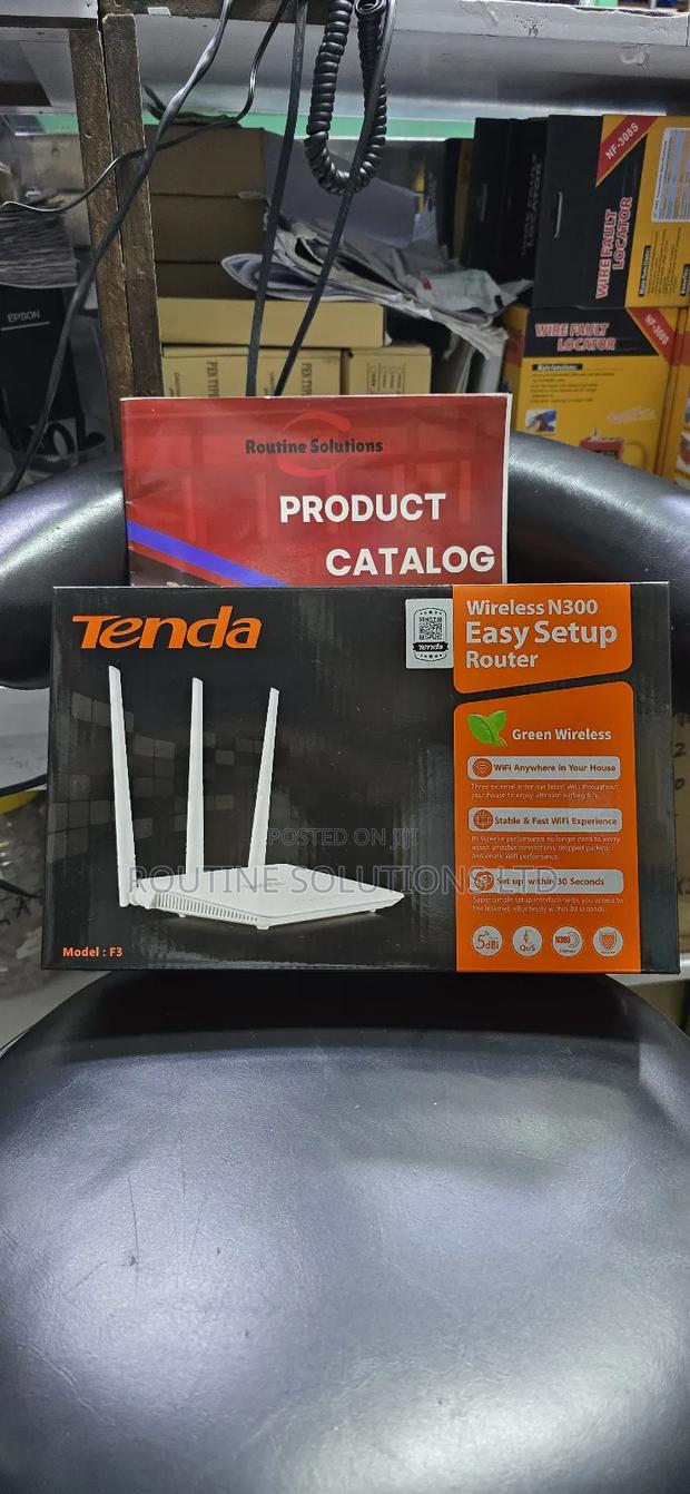 Tenda Router F3 - main view