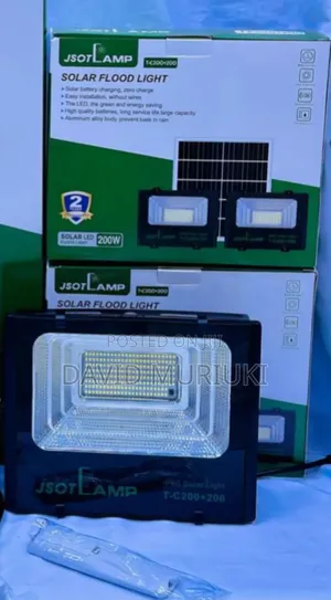 Jsot 2 in 1 Solar Floodlight 300+300w