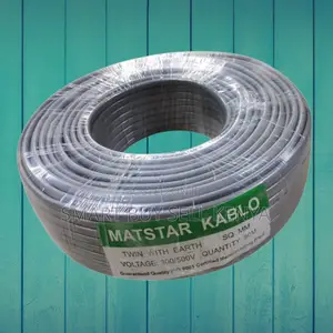 Cost Effective 2.5mm Twin and Earth Wiring Cable PVC Insulated