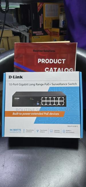 Dlink 8port Gigabit Poe Switch DGS-F1010p-E - main view