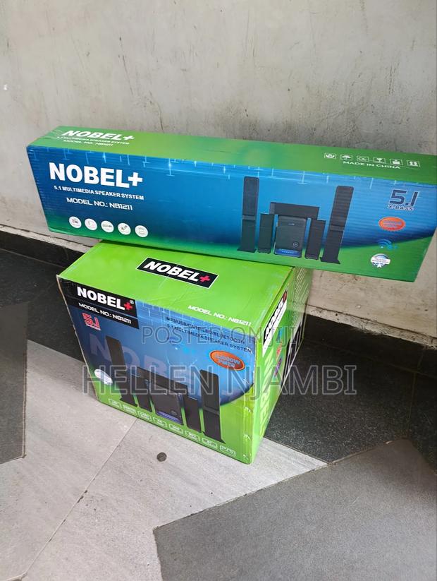 Nobel+ Nb1211 5.1 Channel Multimedia Speaker System With Bluetooth