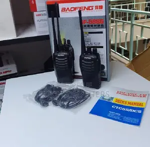 Long Distance Baofeng Bf-888s Walkie Talkie 16ch Rechargeable - Pair