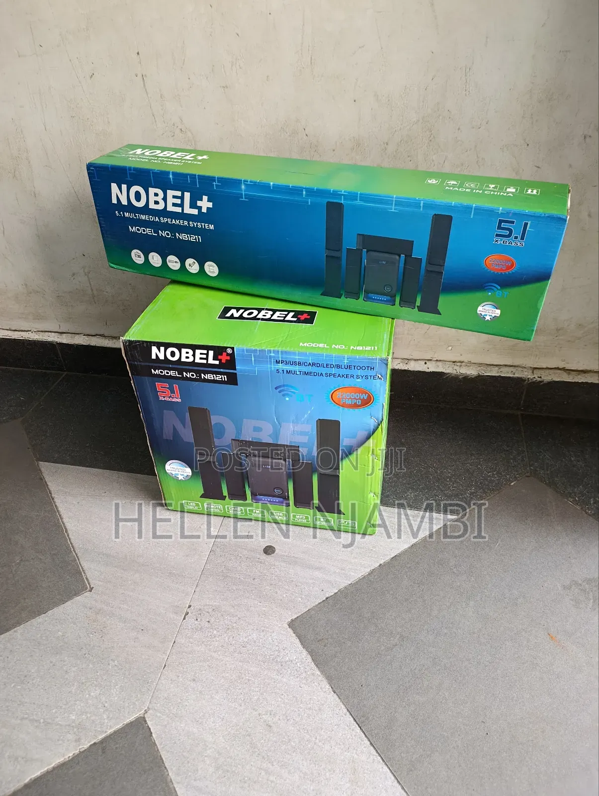 Nobel+ 5.1 Multimedia Speaker System – Model Nb1211