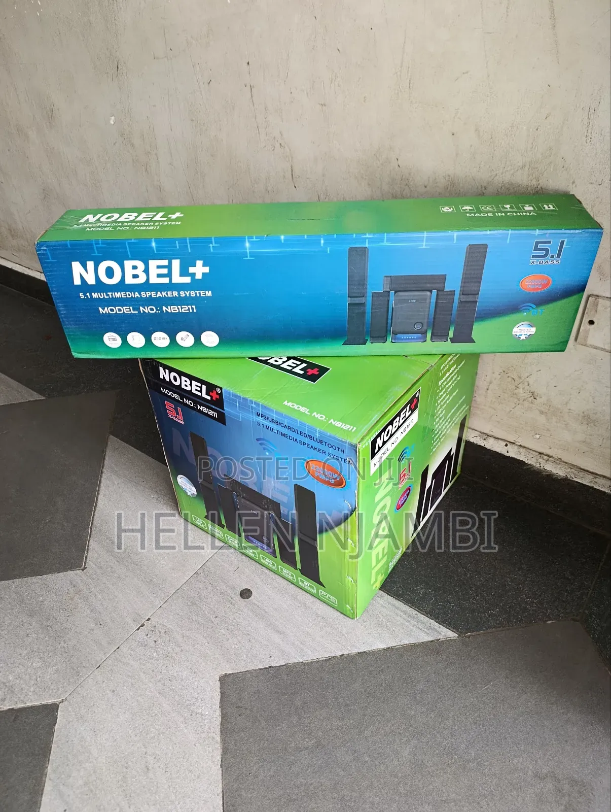 Nobel+ 5.1ch 22000watts Multimedia Speaker System