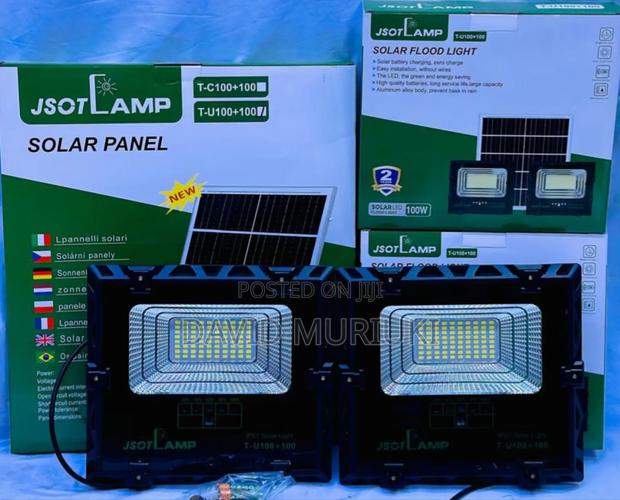 2 in 1 Solar Floodlight 100+100wats