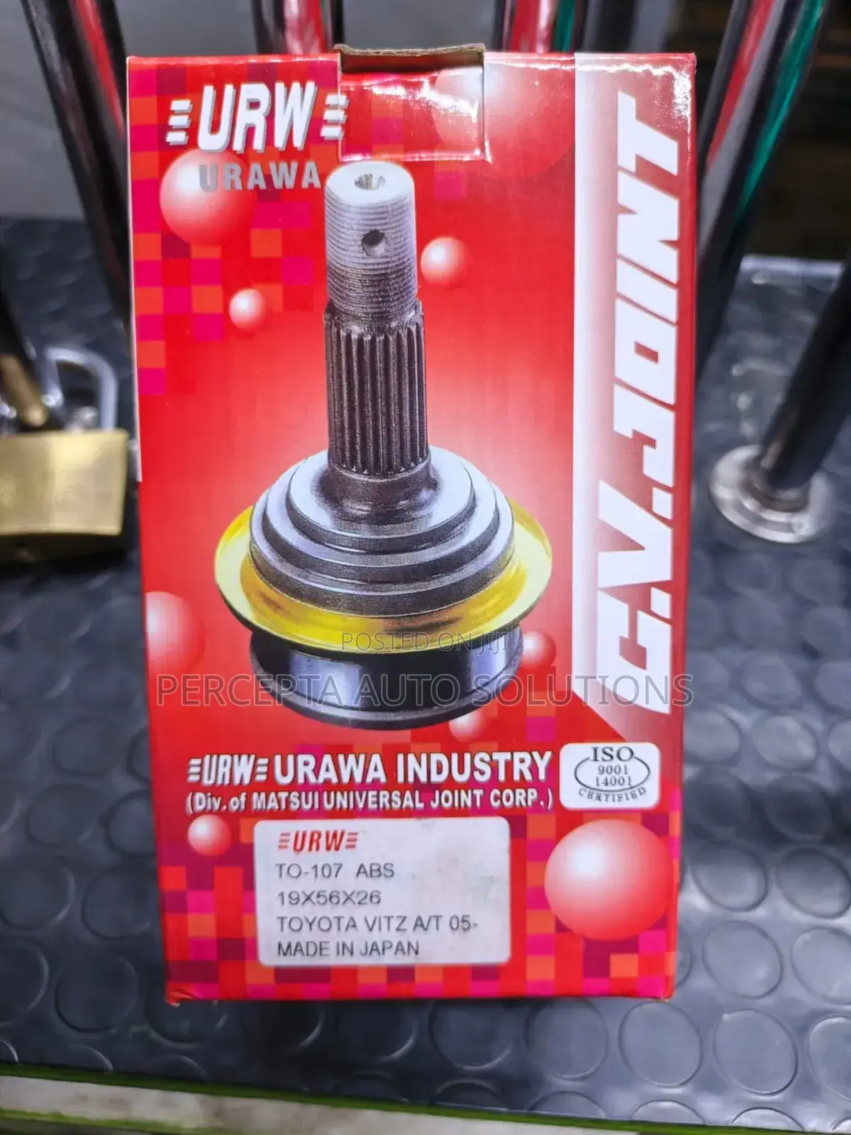 Toyota Belta, Vitz Cv Joint to-107(19*55.6*26)