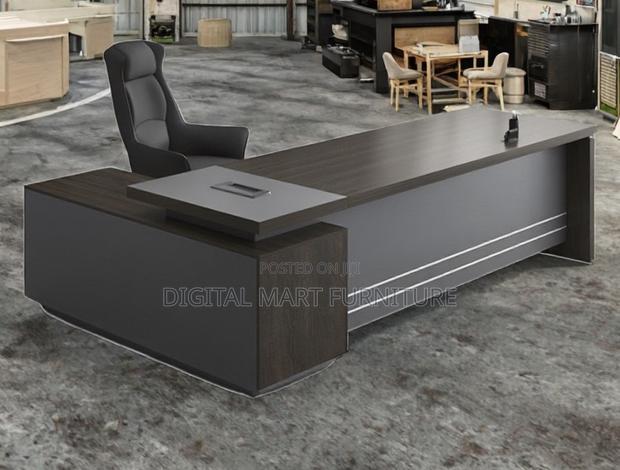 Brown Office Desk With Ample Space - thumbnail 5