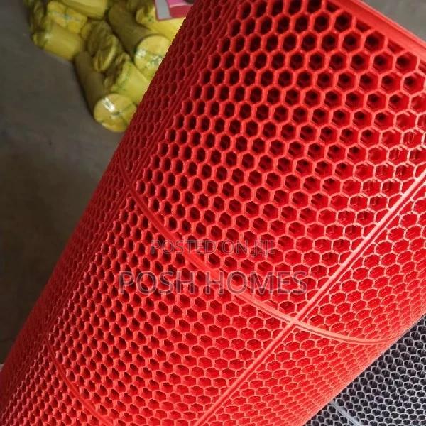 Red PVC Drainage Mats