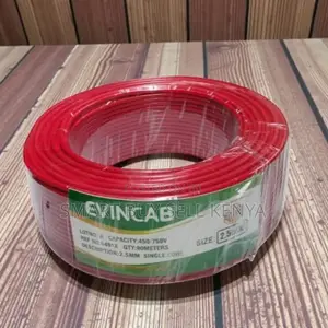 Heavy Duty 1.5mm Solid Core PVC Insulated Wiring Cable- Red
