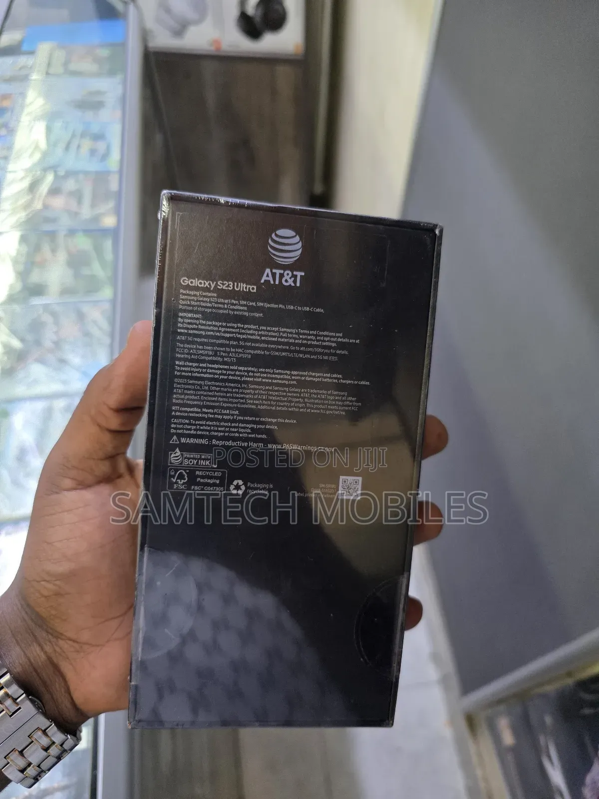 New Samsung Galaxy S23 Ultra 256 GB Black