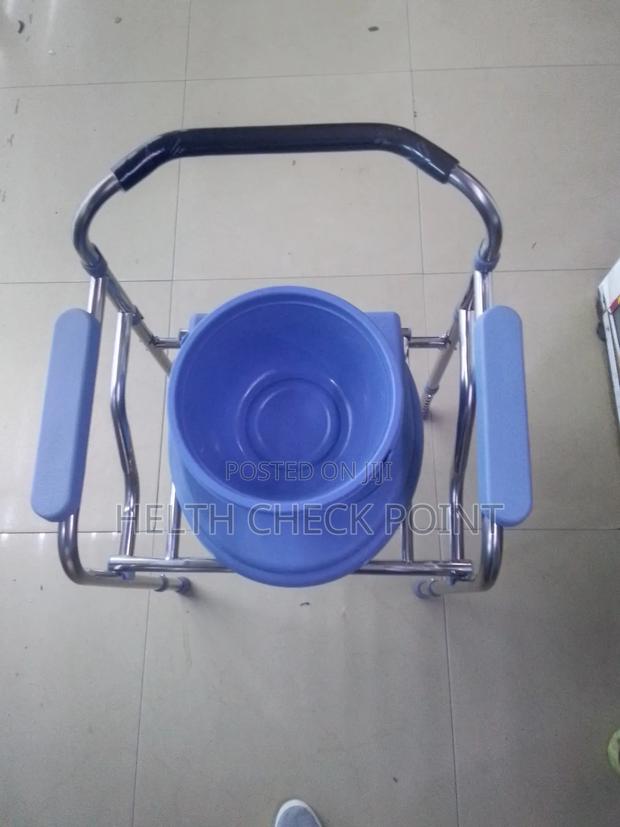 Commode Chair Without Wheels - main view