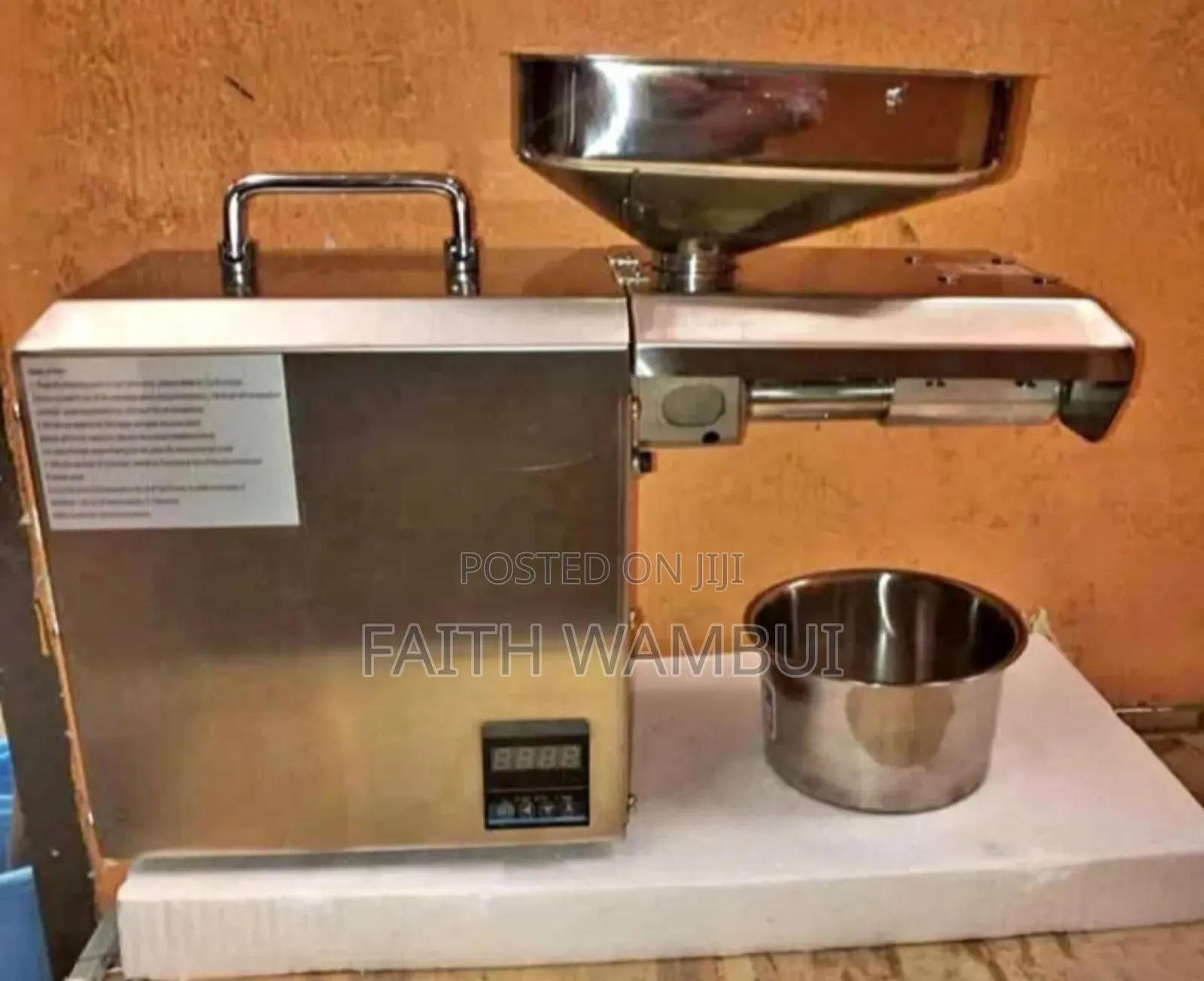 Professional Commercial Oil Press Machine/Oil Press Machine