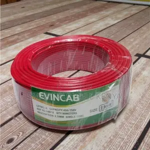 Evin High Quality Red 1.5mm 90m Flame Retardant Wiring Electric Cable