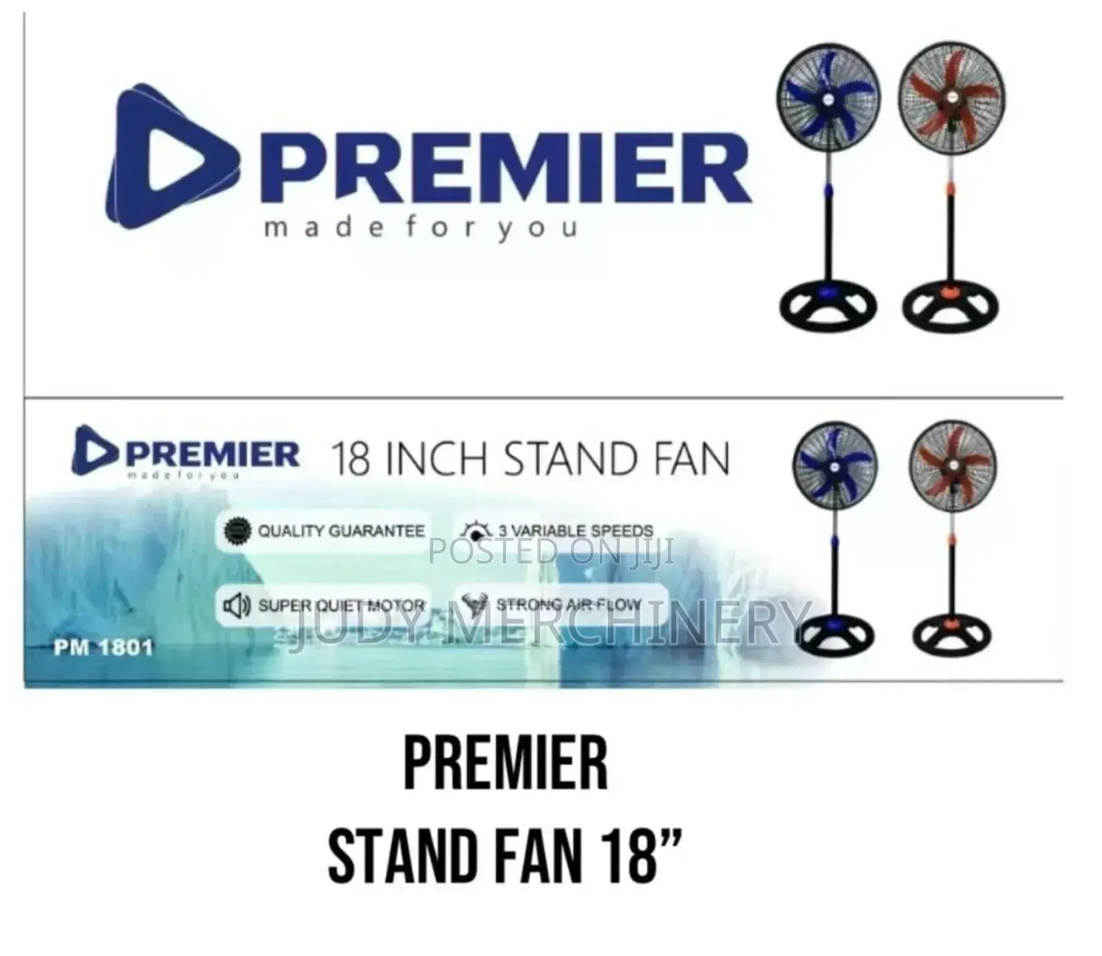 Premier Stand Fan 18