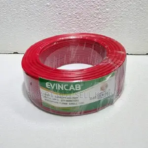 Evin 1.5mm Red PVC Insulated Solid Wire With Long-Lasting Performance