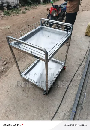 Trusted Modern Stainless Steel Food Trolley Available