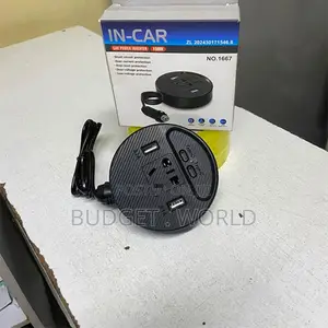 2 Usb 2 Type-C 1 Dual Dc12v/24v to Ac 220v 150w Car Inverter