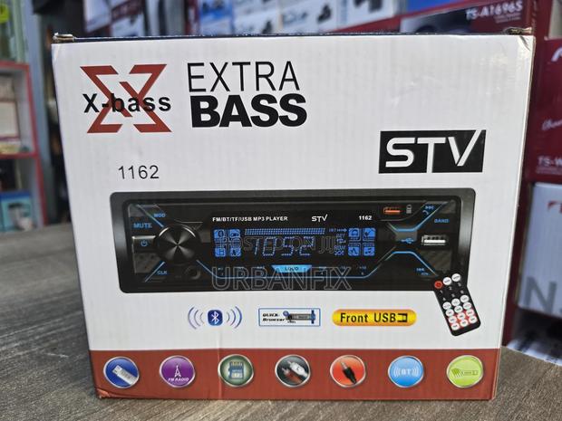 X-Bass Bluetooth Car Radio With Detachable Face and Extra Bass