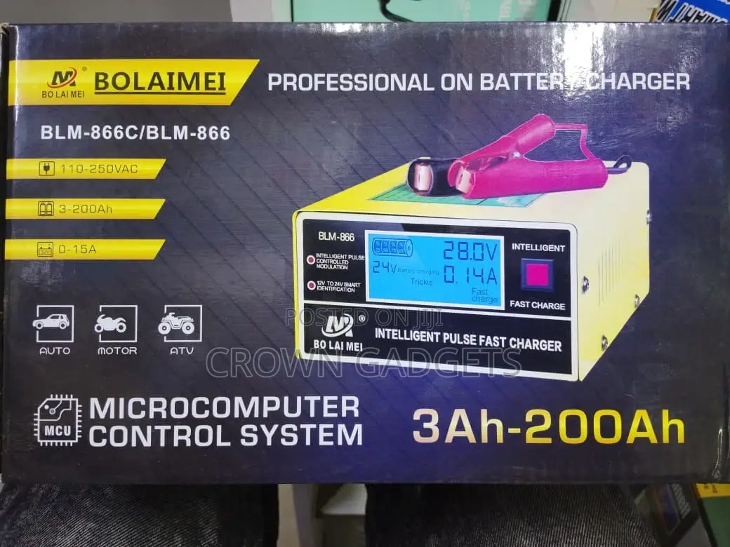 Bolaimei BLM-866c / BLM-866 Intelligent Pulse Battery Charger