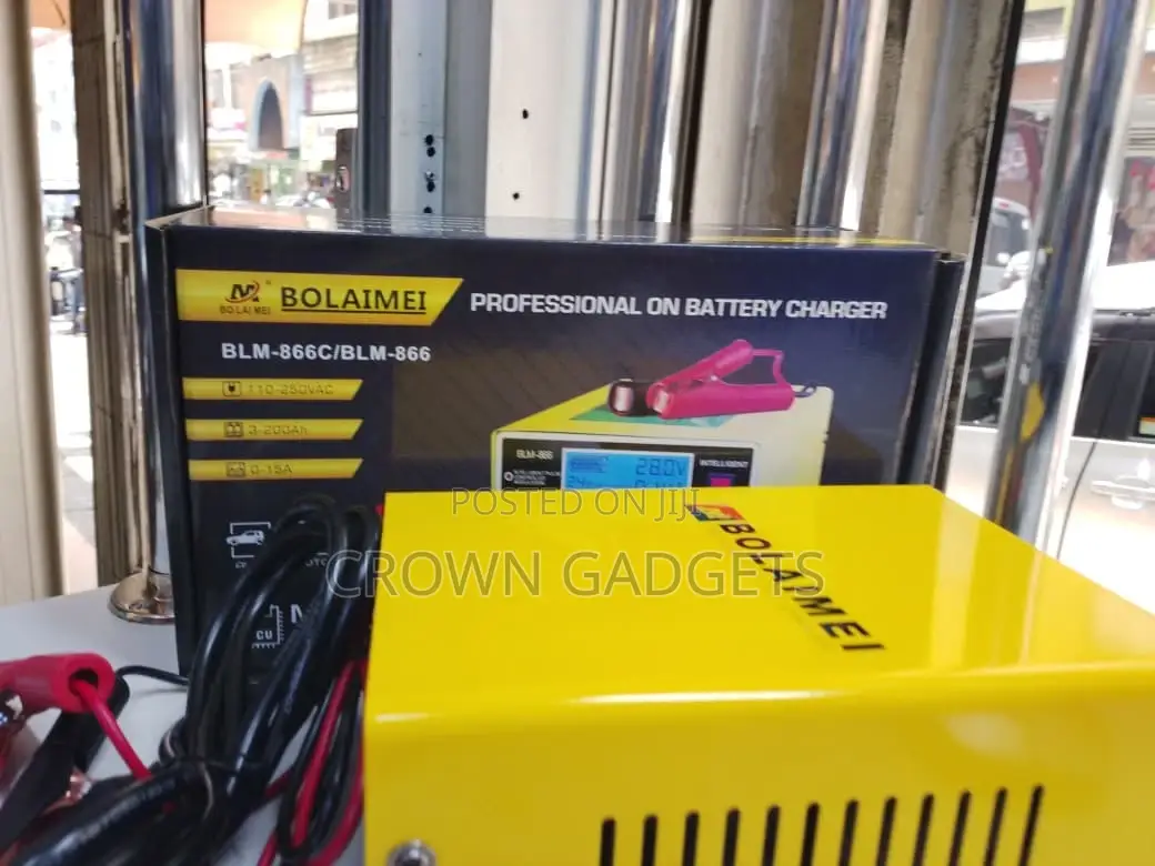 BLM-866 Smart Car Battery Charger 12v 24v Fast Repair Charger