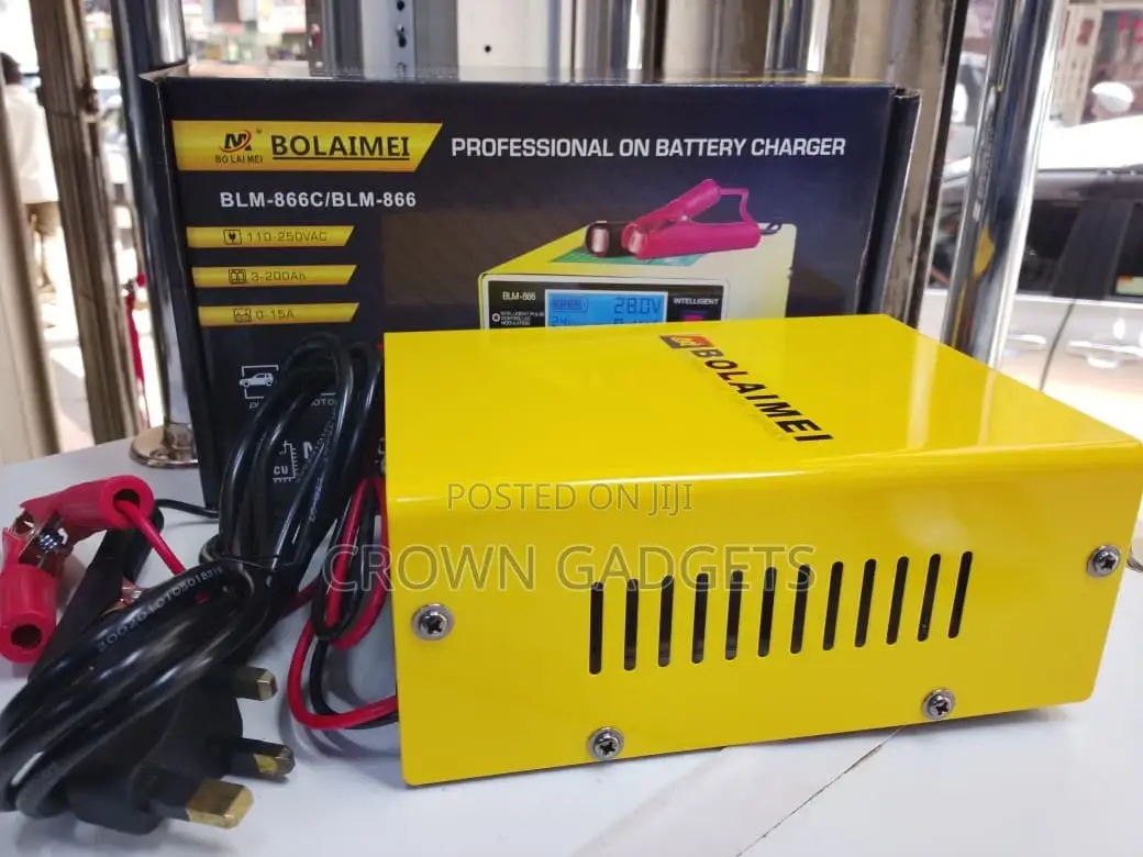 BLM-866 Smart Car Battery Charger 12v 24v Fast Repair Charger