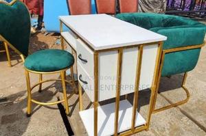 Modern Salon Nail Table Chair Combo - thumbnail 2
