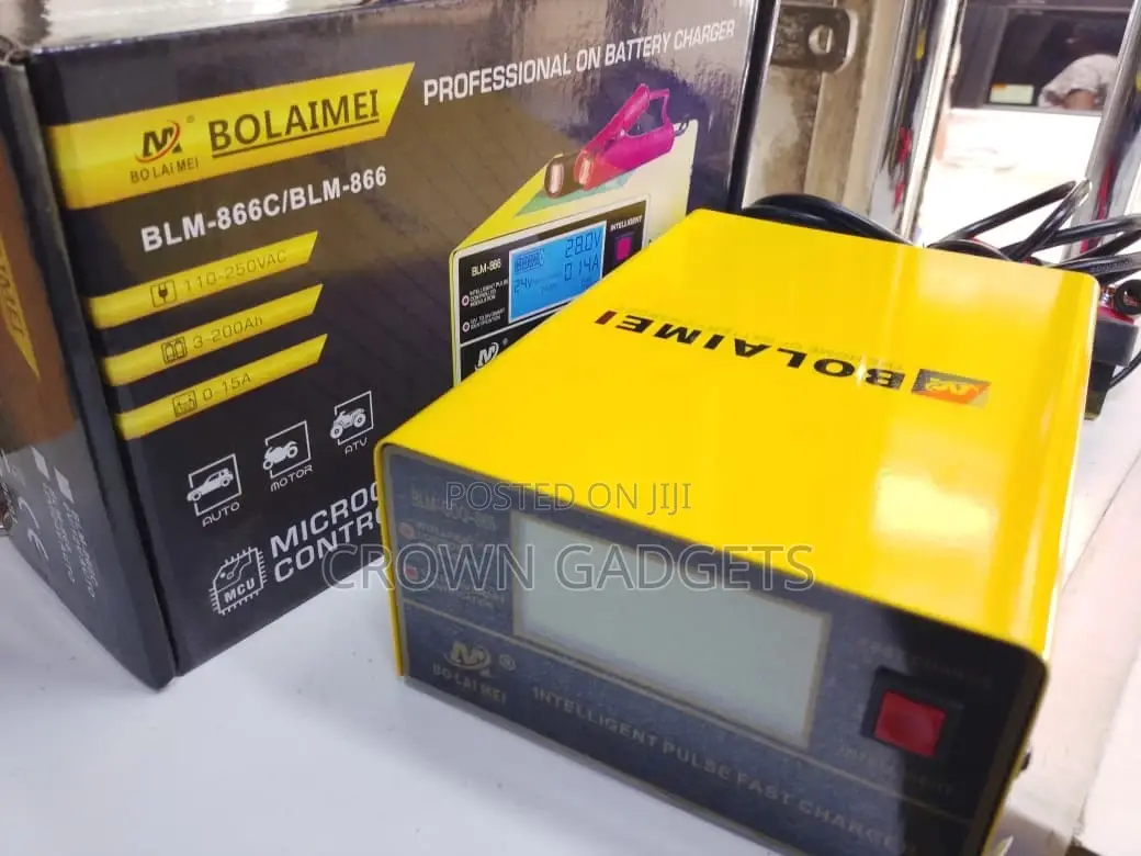 BLM-866c Digital Battery Charger Agm Gel Lead Acid