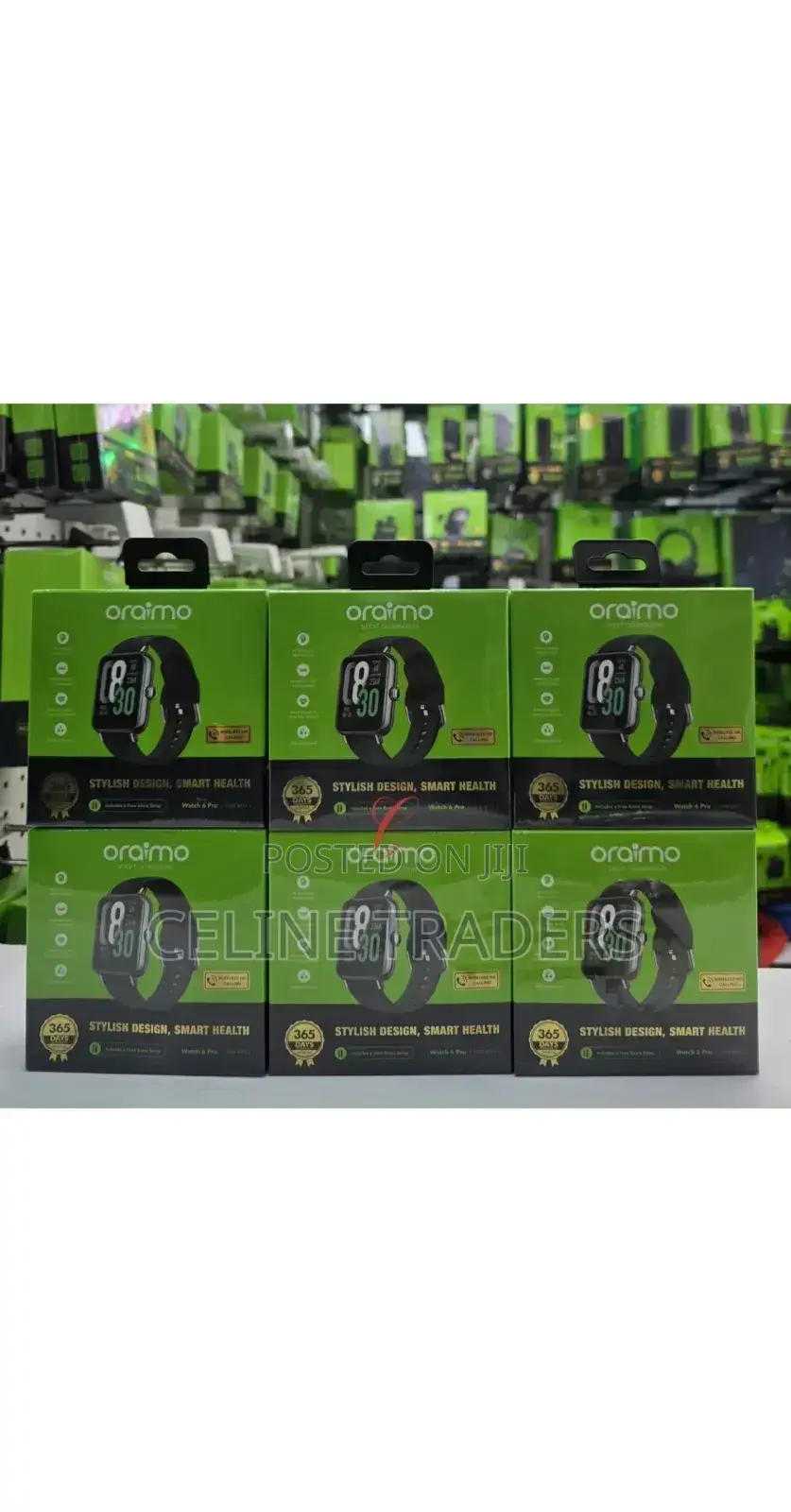 ;*
Oraimo *Watch 6 Pro* Osw-807s 1.69" Smart Watch