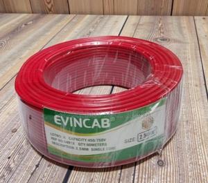 Red 2.5mm PVC Insulated Electrical Wire for Home Wiring Single Core - thumbnail 2
