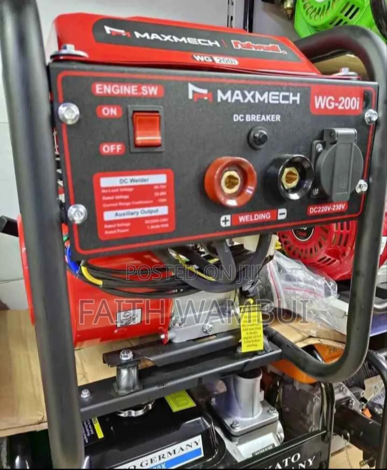 120a Professional Maxmech Welding Generator/Maxmech Welding Generator