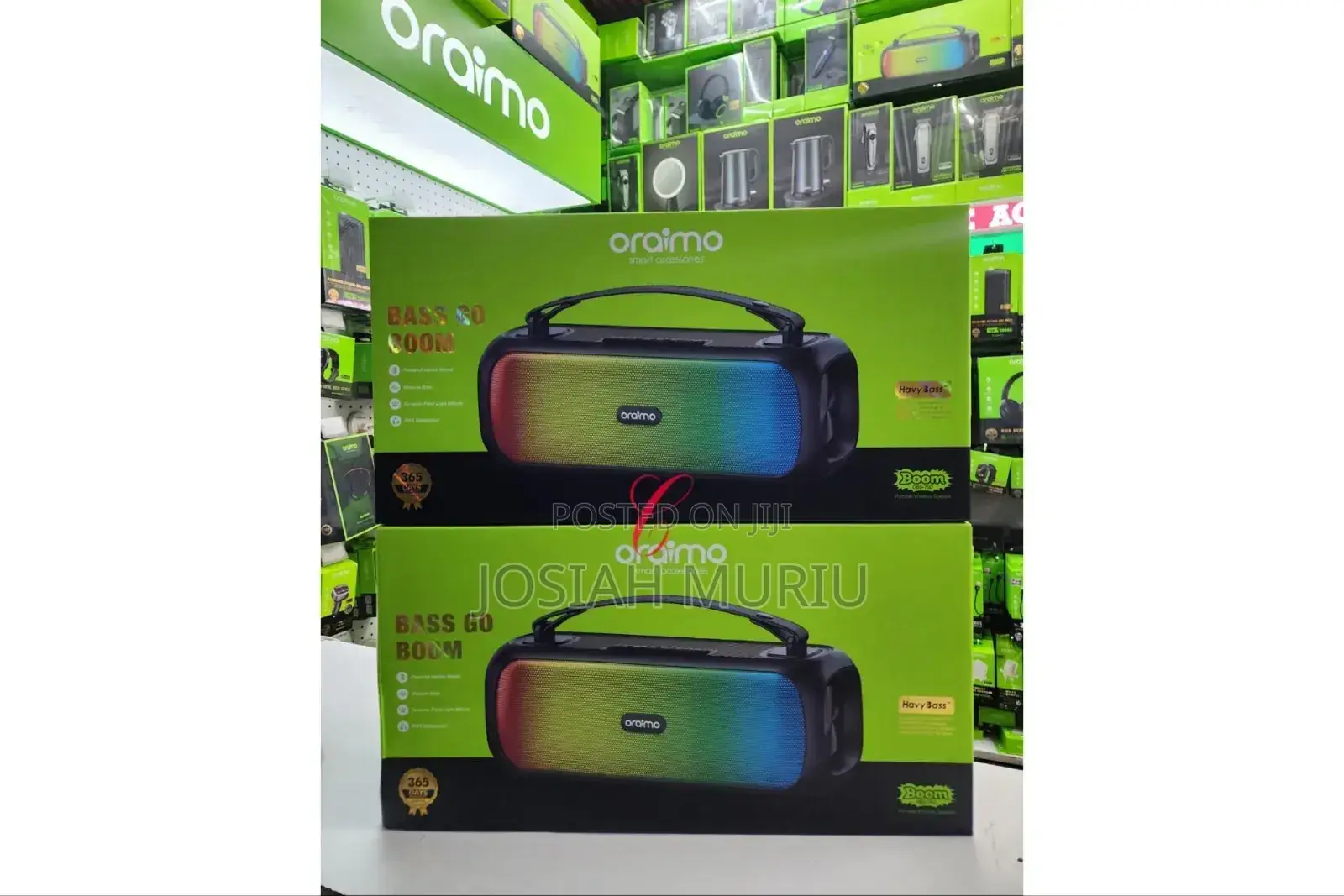 *
Oraimo Boom Obs-75d Bass Go Boom Speaker