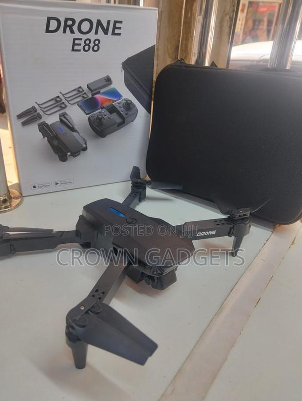 E88 Wifi FPV Foldable Drone With One-Key Return Altitude Hold - main view