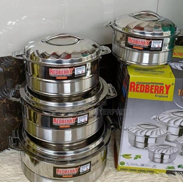 Set of 4 Hotpots Premium Heat-Lock Tallmax Hotpot Set