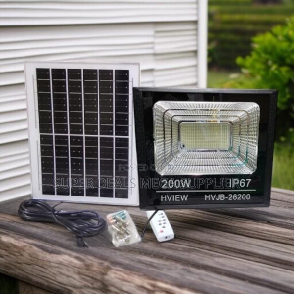 Energy Saving 200w Ip67 Waterproof Dusk to Dawn Led Solar Flood Light