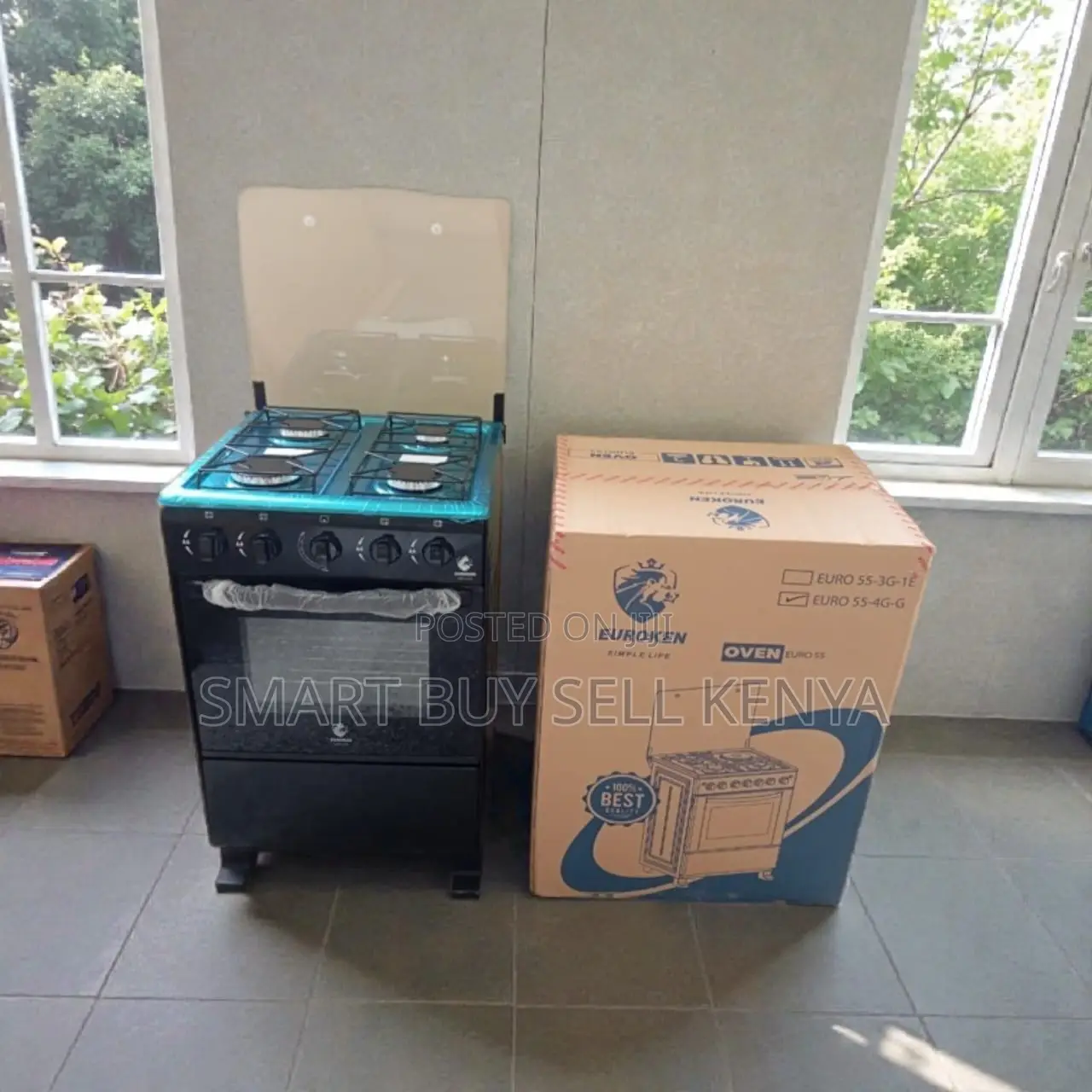 High Quality Free Standing Cooker With Gas Oven Durable Body Design