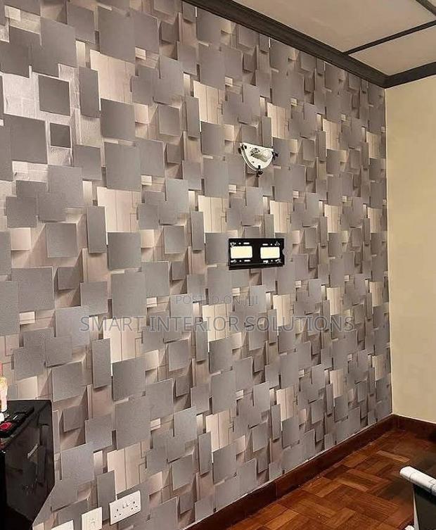 3d Livingroom Wall Paper - main view