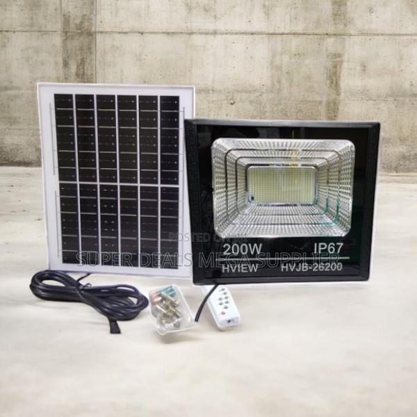 Waterproof Casing 200w Watts Ip67 Dusk to Dawn Led Solar Flood Light