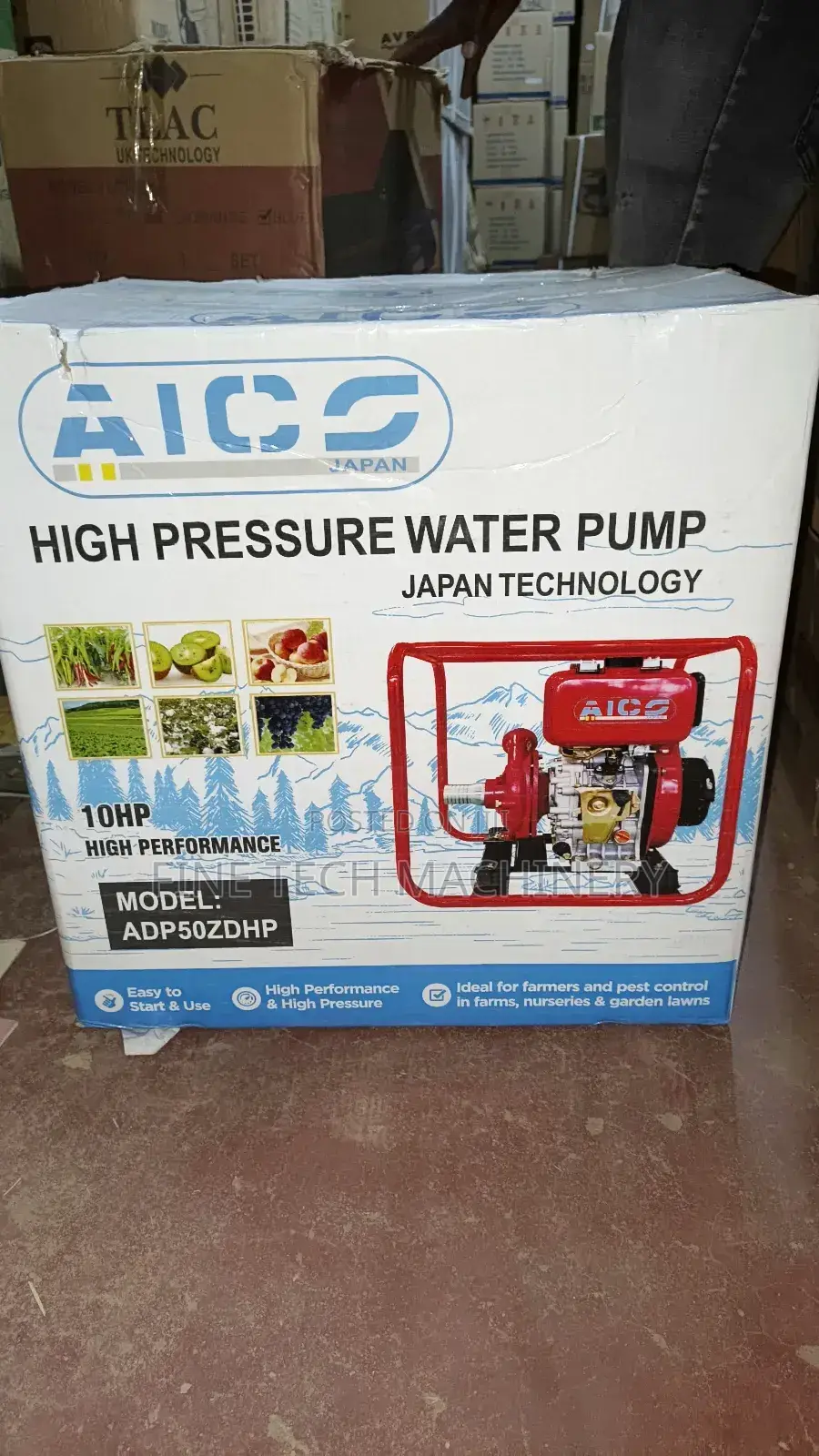 Aico Japan Diesel Water Pump High Pressure