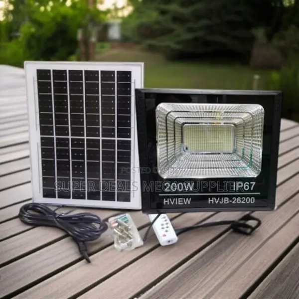 Ip66 Waterproof 200w Watts Ip67 Dusk to Dawn Led Solar Flood Light