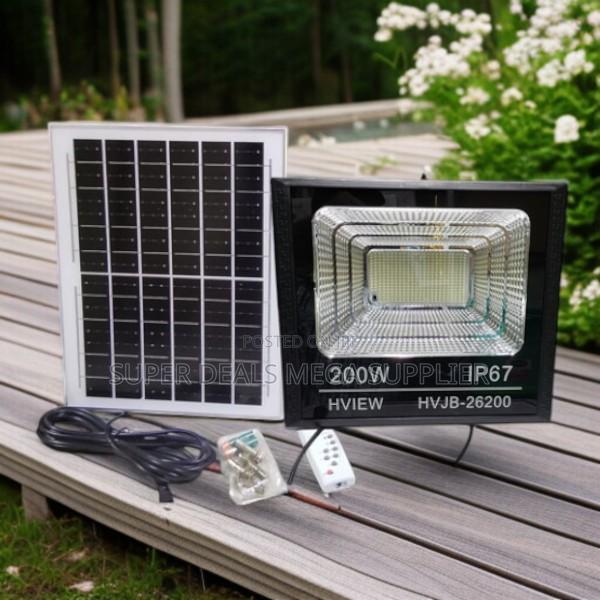 Automatic Lighting 200w Watts Ip67 High Power Led Solar Flood Light