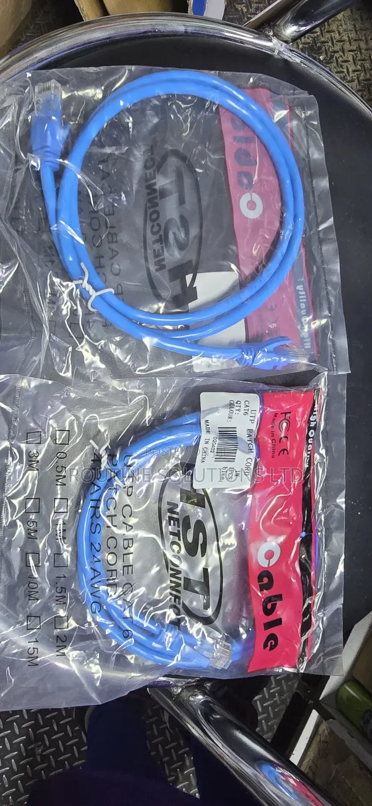 Hst Patch Cord 1mtr Blue