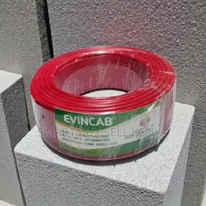 Evin Cost-effective Red 1.5mm 90m Heavy Duty Wiring Electrical Cable