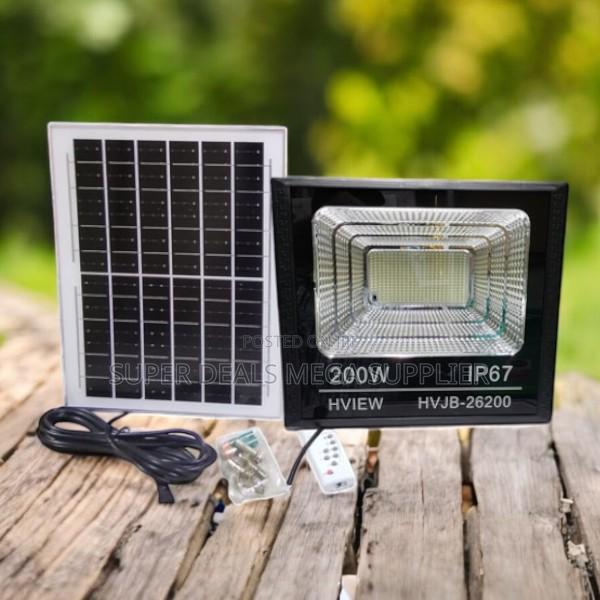 High Brightness 200w Solar Flood Light Ip67 Water Proof Rating