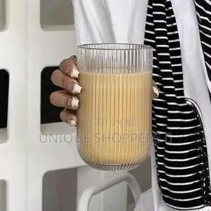 
*410ml Ribbed Glasses* 