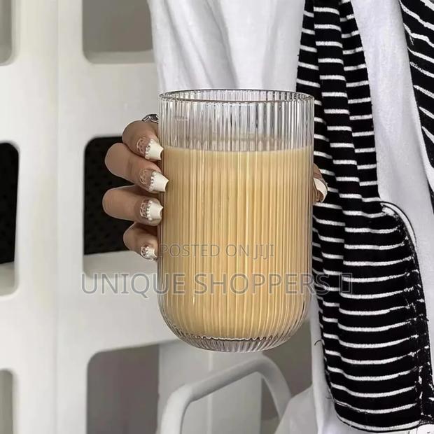 
*410ml Ribbed Glasses* 